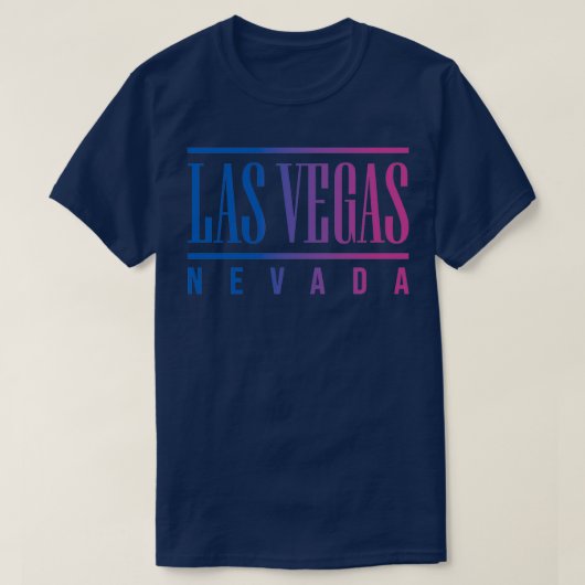 T-shirt Las Vegas Nevada (Design devant)