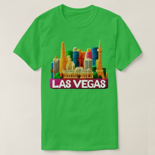 T-shirt Las Vegas Nevada (Design devant)