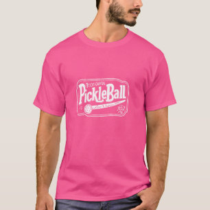 T-shirt Las Vegas Nevada Étiquette Vintage Pickleball LVG 