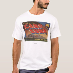 T-shirt Las Vegas, Nouveau Mexique - camp Luna