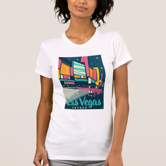 T-shirt Las Vegas, NV (Devant)