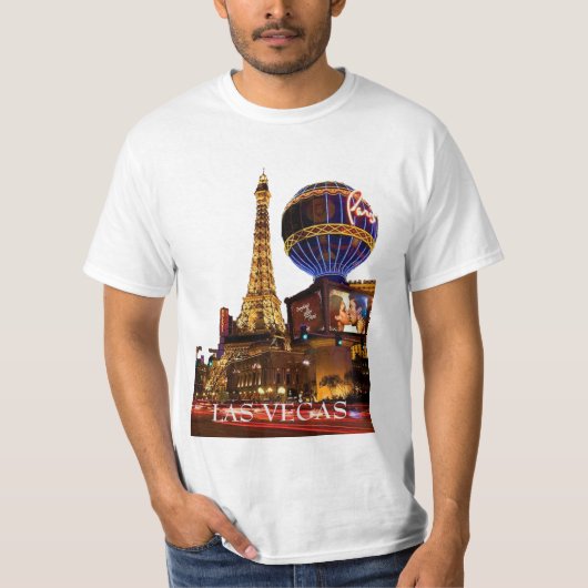 T-shirt Las Vegas Paris (Devant)