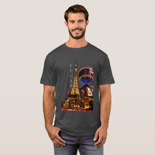T-shirt Las Vegas Paris (Devant entier)