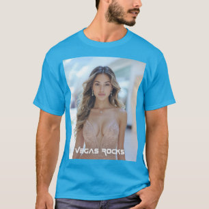 T-SHIRT LAS VEGAS ROCKE