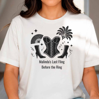 T-shirt Las Vegas Showgirl Bridesmaid Bachelorette Party