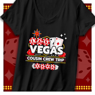 T-shirt Las Vegas Vacances Cousin Crew Las Vegas