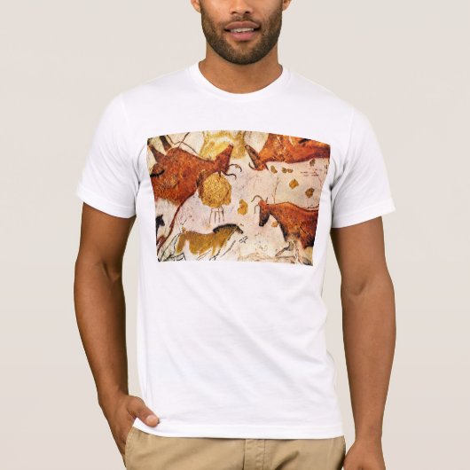 T-shirt Lascaux Rock Art (Devant)