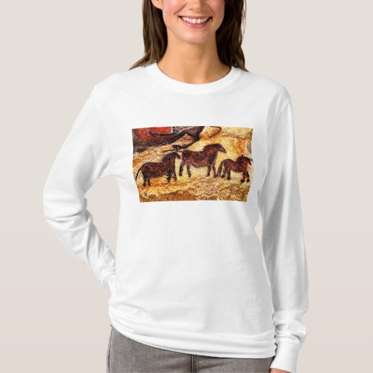T-shirt Lascaux Rock Art (Devant)