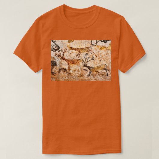 T-shirt Lascaux Three Deer (Design devant)