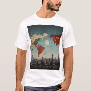T-shirt L'ascension géopolitique de la Chine sur la scène