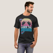 T-shirt Laser Tag Jeu Lasertag Retro (Devant entier)