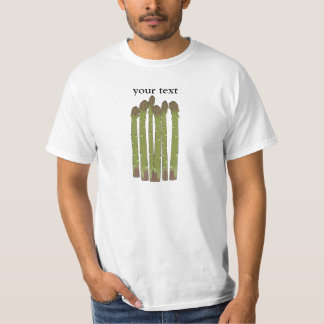T-shirt L'asperge transperce le légume végétal d'amant