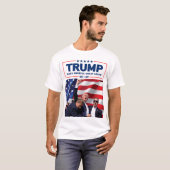 T-shirt L'assassinat de Donald Trump rend l'Amérique grand (Devant entier)