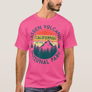 T-shirt Lassen Parc National Volcanique Californie Nature