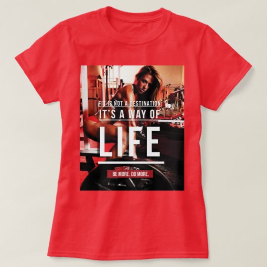 T-shirt L'Assiette N'Est Pas Une Destination. C'est un mod (Design devant)