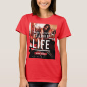 T-shirt L'Assiette N'Est Pas Une Destination. C'est un mod (Devant)