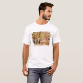 T-shirt L'assistance de Chigi cardinal avec Louis XIV (Devant entier)