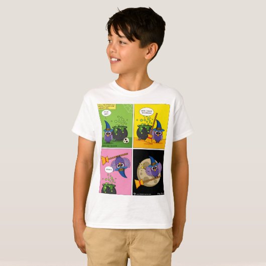 T-shirt L'Assistant Apprentice - Cleaning Comic (Devant entier)