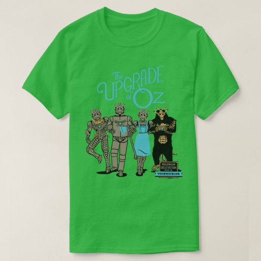 T-shirt L'Assistant d'Oz mis à jour par Tobe Fonseca (Design devant)