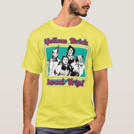 T-shirt L'Assistant D'Oz™ | Route en brique jaune! (Devant)