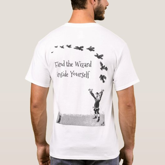 T-shirt L'Assistant d'Oz - Trouvez l'Assistant en vous-mêm (Dos)