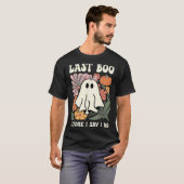 T-shirt Last Boo Before I Say I Do Ghost Wedding Bachelore (Devant entier)