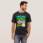 T-shirt Last Day Of School No Prob Llama Alpaca Teacher Ki (Devant entier)