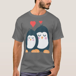 T-shirt Last Minute Hanukkah Matching Couple Penguin Lover