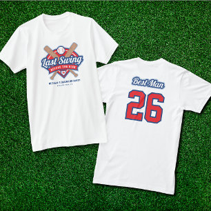 T-Shirt Last Swing Baseball Bachelor Best Man
