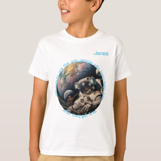 T-shirt L'astronaute Boy (Devant)