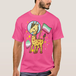 T-shirt L'astronaute de girafe, fierté