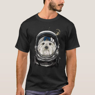 T-shirt L'astronaute de l'espace extra-atmosphérique Malte