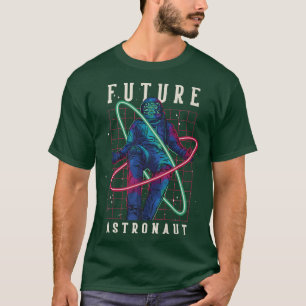 T-shirt L'Astronaute De L'Espace Sur La Lune Pour Les Homm