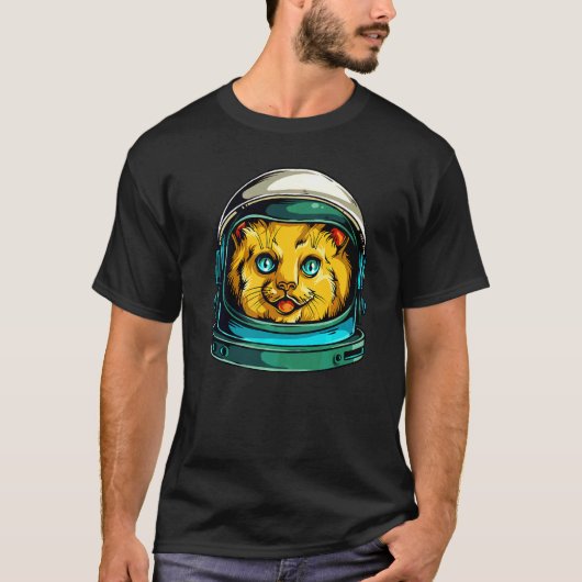 T-shirt L'astronaute de vaisseau spatial Funny (Devant)