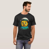 T-shirt L'astronaute de vaisseau spatial Funny (Devant entier)
