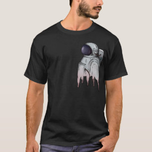 T-shirt L'astronaute en fusion
