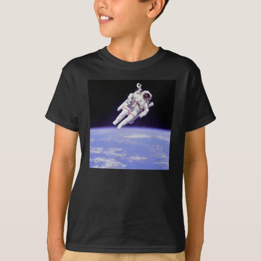 T-shirt L'astronaute en maillot spatial (Devant)