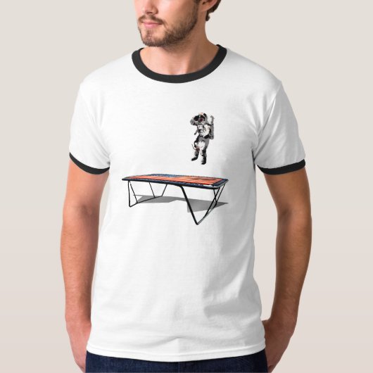 T-shirt L'astronaute enlèvent (Devant)