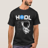 T-shirt L'Astronaute HODL Helium HNT Pièce À La Cristal Lu (Devant)