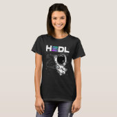 T-shirt L'Astronaute Hodl Solana Sol Coin Au Crypto Lune (Devant entier)