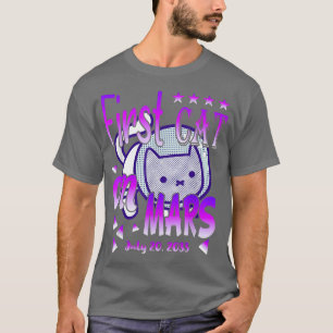 T-shirt L'astronaute martien Chat