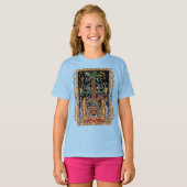 T-shirt L'astronaute maya King Pakal (Devant entier)