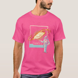 T-shirt L'astronaute photographie de l'univers par Tob