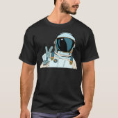 T-shirt L'astronaute Pop Spoof (Devant)
