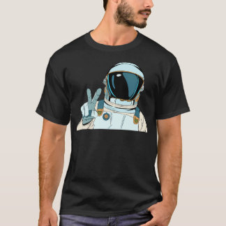 T-shirt L'astronaute Pop Spoof