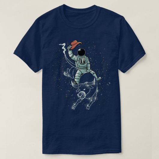 T-shirt L'astronaute Space Cowboy par Tobe Fonseca (Design devant)