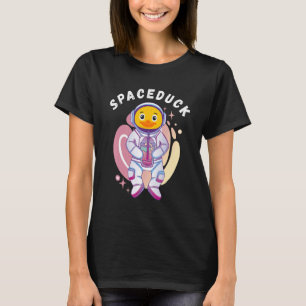 T-shirt L'astronaute spatial Rubber Duck Rubber Ducky Bubb