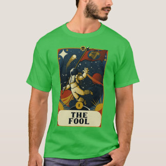 T-shirt L'astronaute Tarot Fool par Tobe Fonseca