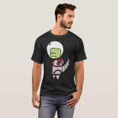 T-shirt L'astronaute Timmy T-Rex (Devant entier)