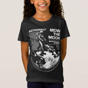 T-Shirt L'astronaute tond la Lune – Entretien drôle de l'e